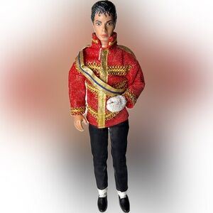 Vintage 1984 Michael Jackson American Music Awards Action Figure Toy Doll